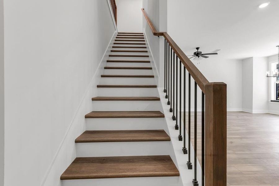Spacious, unfurnished interior of a new home in Echo Park, Suwanee (Image 16). Spacious, unfurnished interior of a new home in Echo Park, Suwanee (Image 16).