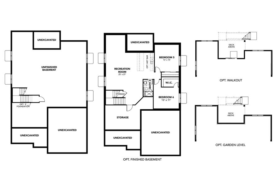 2D floor plan layout of this home in Dillon Pointe - Journey, Broomfield, CO (Image 5).