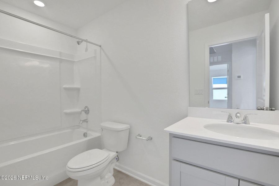 Furnished interior view inside a new home in Amberly, Green Cove Springs (Image 13).