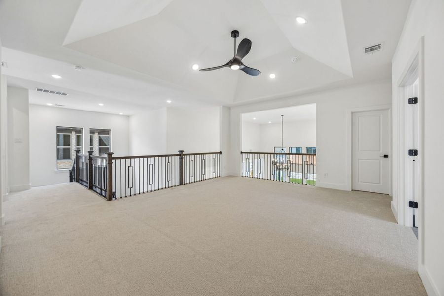 Spacious, unfurnished interior of a new home in The Parks at Wilson Creek, Celina (Image 44). Spacious, unfurnished interior of a new home in The Parks at Wilson Creek, Celina (Image 44).