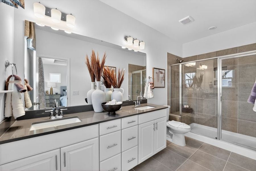 Furnished interior view inside a new home in Indian Trail Townhomes, Indian Trail (Image 6).