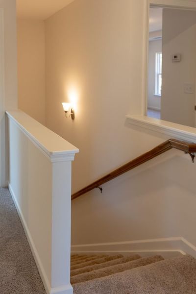 Representative unfurnished interior of a home built from the Laurel by Piedmont Residential in Meadowyn, Cartersville (Image 28).