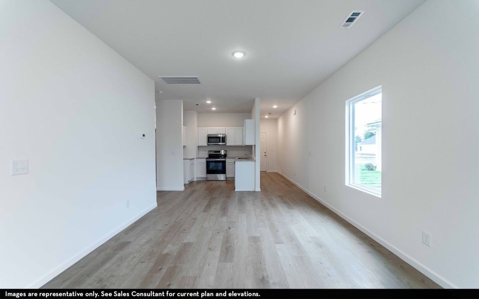 Spacious, unfurnished interior of a new home in Stonehenge, Manchester (Image 6).