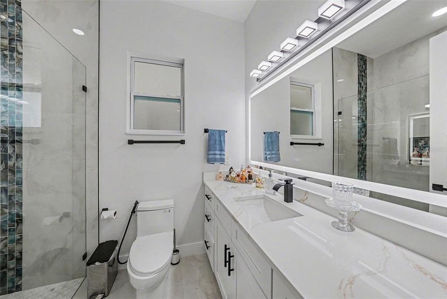 Furnished interior view inside a new home in , Dover (Image 36).