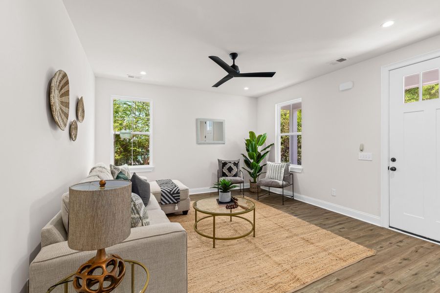 Furnished interior view inside a new home in , North Charleston (Image 5).