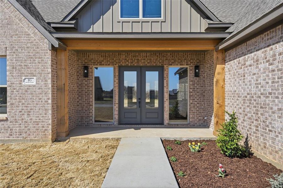 Exterior details and patio area of a home in , West (Image 4).