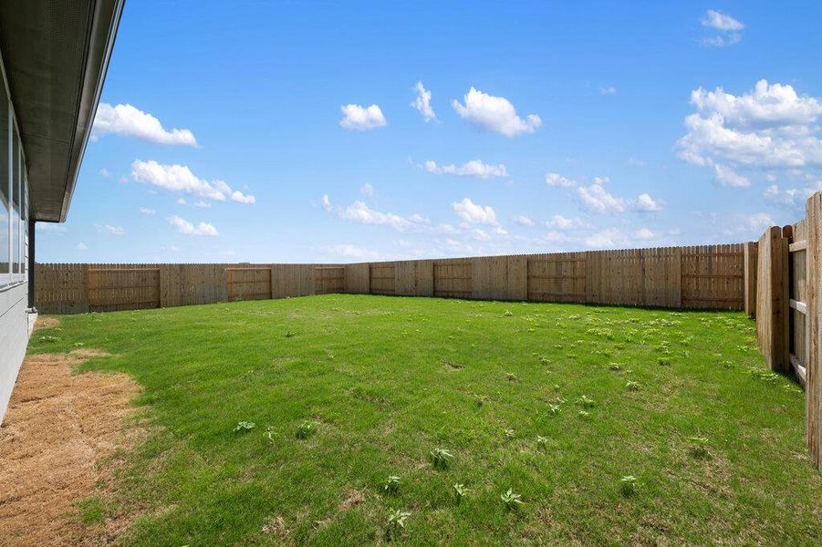 Exterior details and patio area of a home in Willow Springs, Buda (Image 22). Exterior details and patio area of a home in Willow Springs, Buda (Image 22).