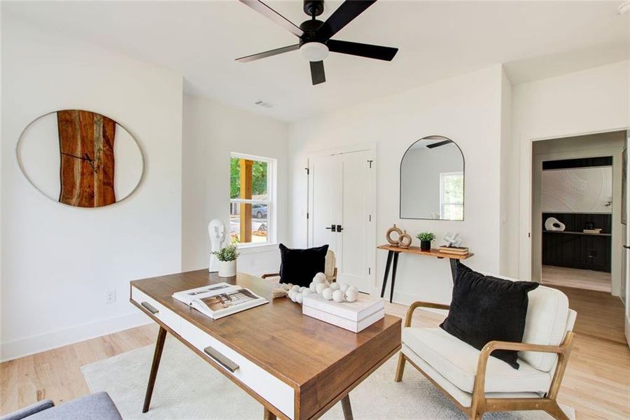 Furnished interior view inside a new home in , Tucker (Image 15).