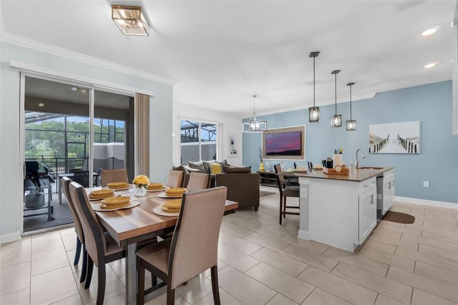 Furnished interior view inside a new home in , Kissimmee (Image 13).