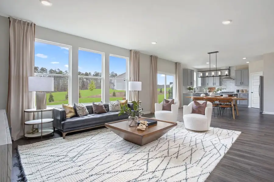 Representative furnished interior of a home built from the 2338 by KB Home in Wellington Pointe Classic, Monroe (Image 5).
