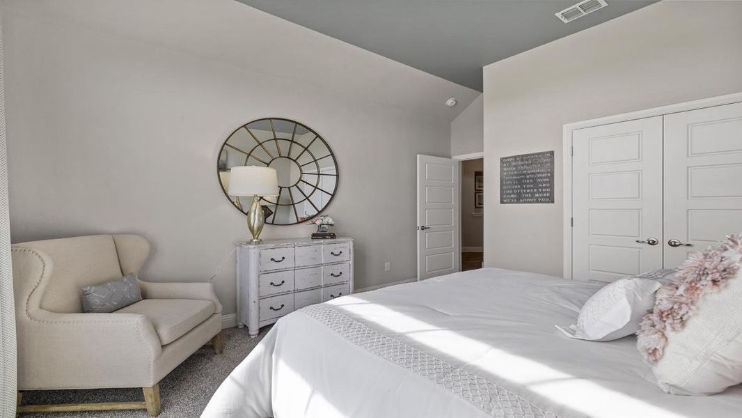 Furnished interior view inside a new home in Eagle Creek, Denton (Image 28).