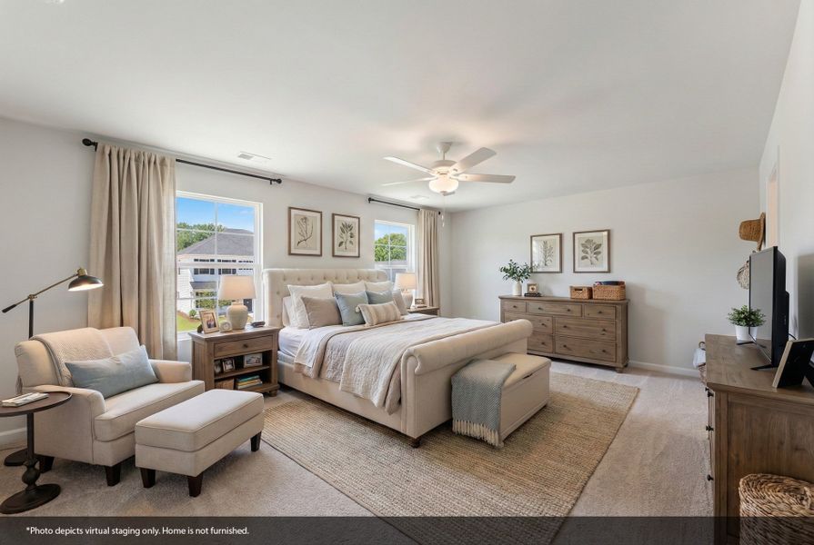 Furnished interior view inside a new home in Burke Estates, Chesnee (Image 9).