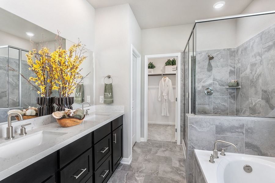 Representative furnished interior of a home built from the Concho 2 by Taylor Morrison in Longview 50s, Del Valle (Image 12). Representative furnished interior of a home built from the Concho 2 by Taylor Morrison in Longview 50s, Del Valle (Image 12).