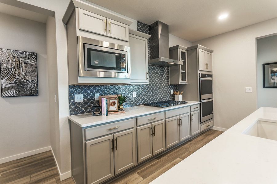 Representative furnished interior of a home built from the Christie by Hartford Homes in Trailside, Timnath (Image 49).