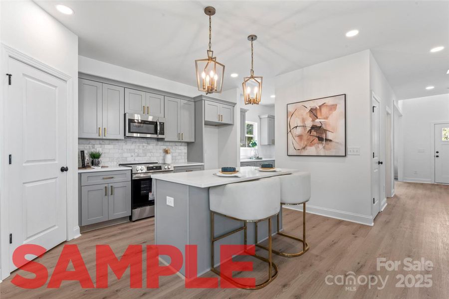 Furnished interior view inside a new home in , Kannapolis (Image 5). Furnished interior view inside a new home in , Kannapolis (Image 5).