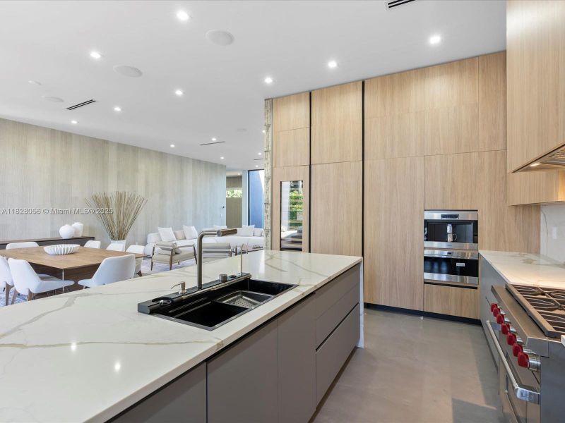 Furnished interior view inside a new home in , Miami (Image 4).