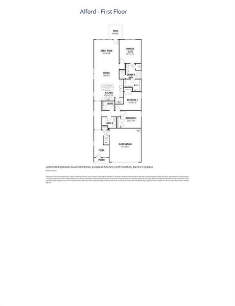 Alford Floor Plan