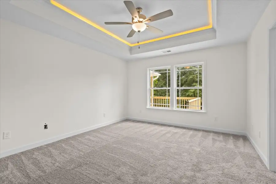 Representative unfurnished interior of a home built from the Drayton by Enchanted Homes in Lonesome Dove, San Antonio (Image 12).