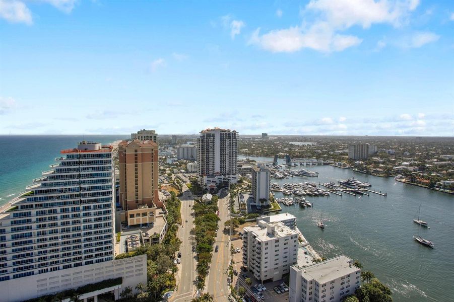 Panoramic southern views