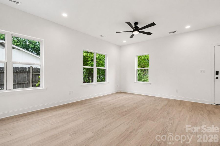 Spacious, unfurnished interior of a new home in , Charlotte (Image 25).