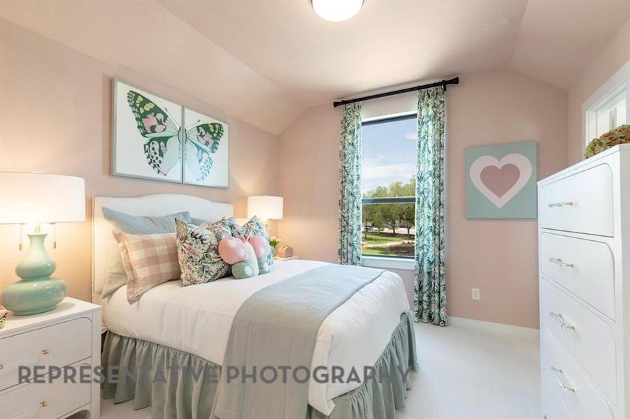 Furnished interior view inside a new home in Landmark, Denton (Image 30).