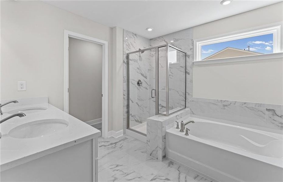 Furnished interior view inside a new home in Anderson Point, McDonough (Image 5).