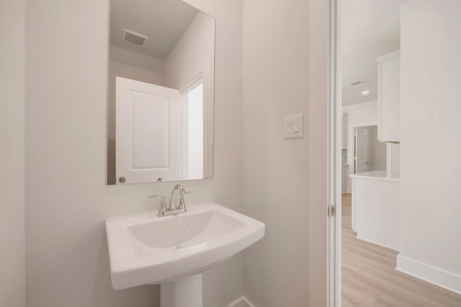 Furnished interior view inside a new home in The Meadows, Denton (Image 15).