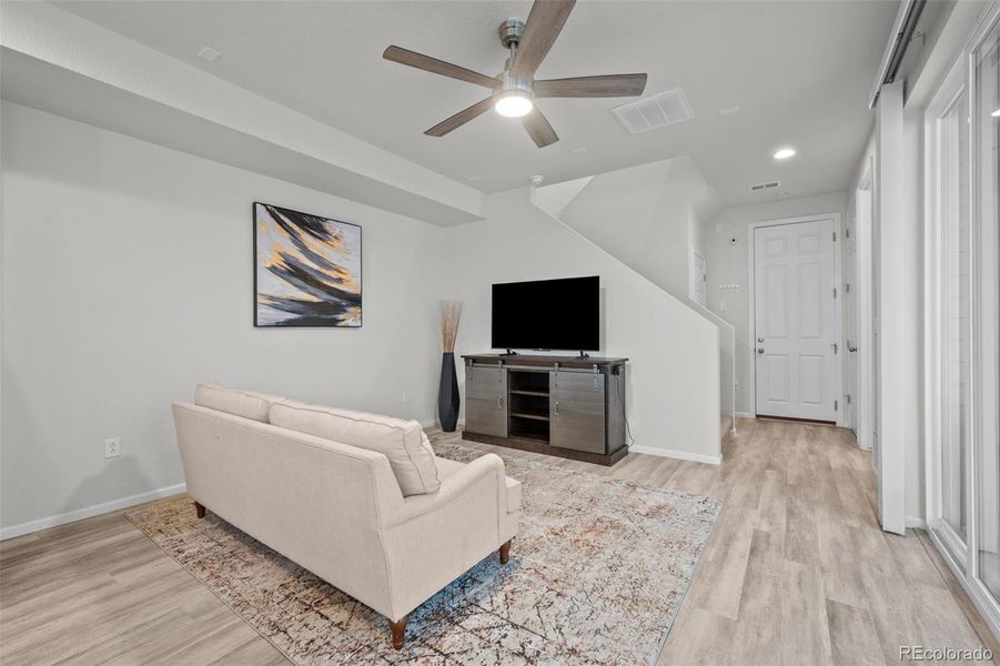 Furnished interior view inside a new home in , Thornton (Image 11).