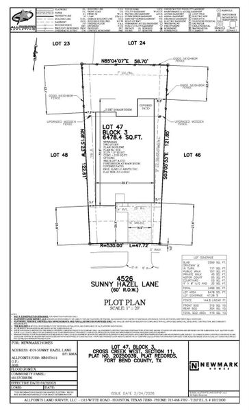 Plot Plan