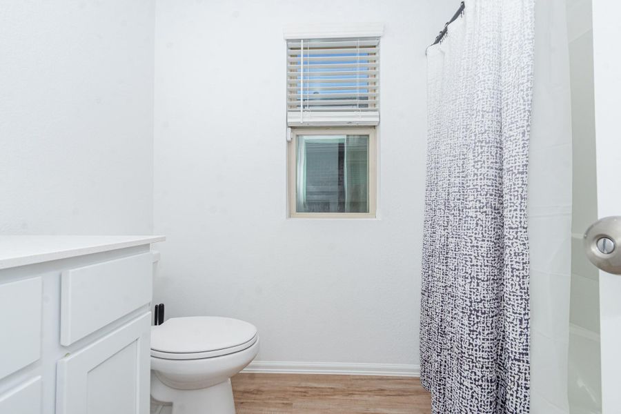 Furnished interior view inside a new home in Newport Preserve, Crosby (Image 10).