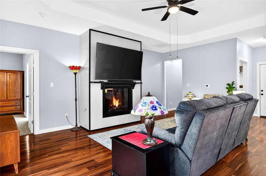 Furnished interior view inside a new home in , Gainesville (Image 10).