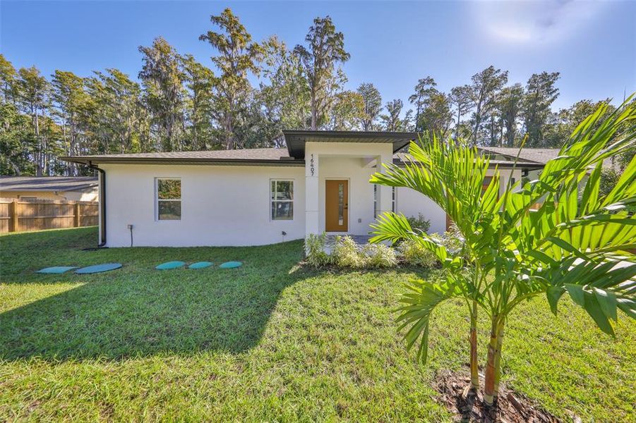 Exterior details and patio area of a home in , Tampa (Image 32). Exterior details and patio area of a home in , Tampa (Image 32).