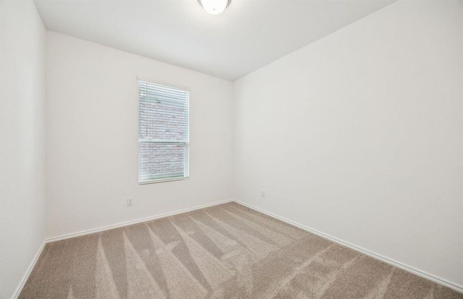 Spacious secondary bedroom