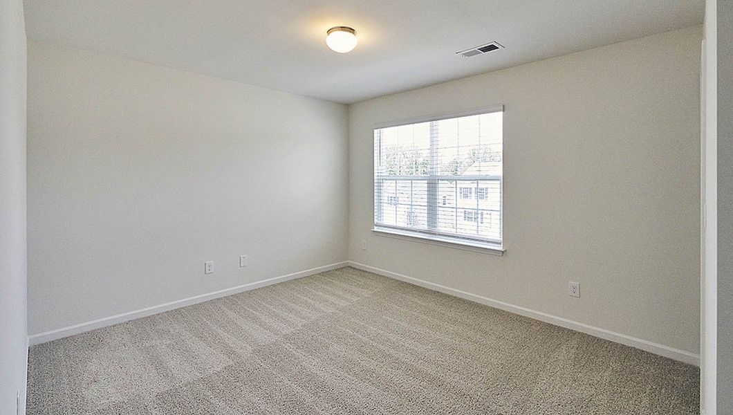 Representative unfurnished interior of a home built from the Rachel by D.R. Horton in Fishel Village, Winston-Salem (Image 18). Representative unfurnished interior of a home built from the Rachel by D.R. Horton in Fishel Village, Winston-Salem (Image 18).