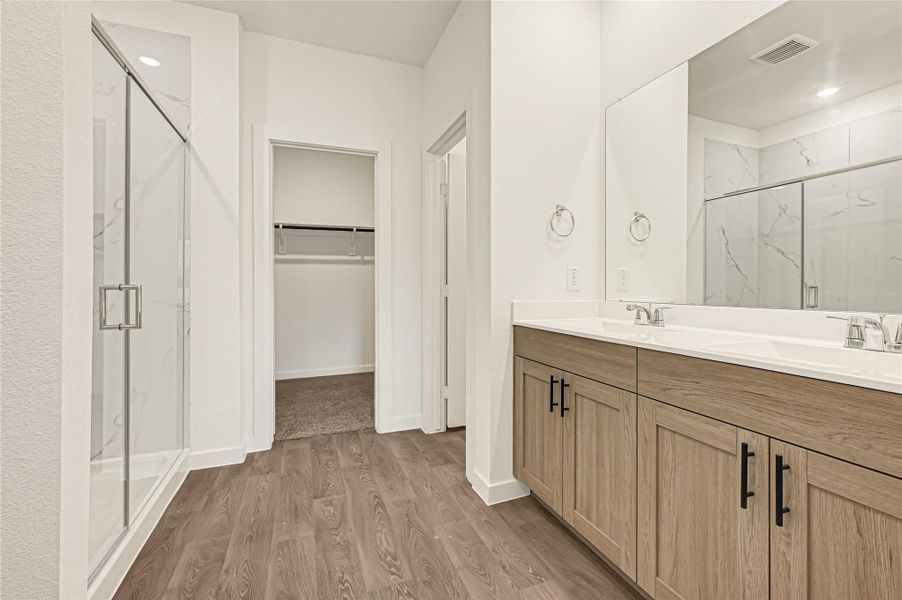 Furnished interior view inside a new home in Emberly, Beasley (Image 8).