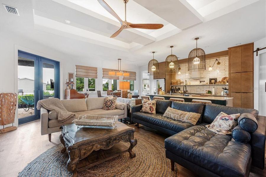 Furnished interior view inside a new home in , Punta Gorda (Image 57).