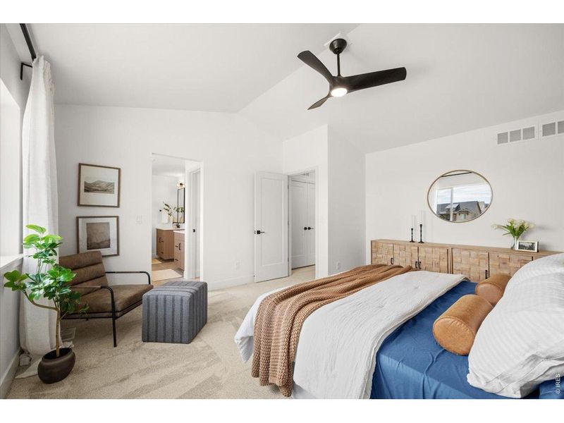 Furnished interior view inside a new home in , Windsor (Image 16).