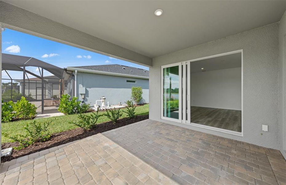Exterior details and patio area of a home in Reagan Landing, Bradenton (Image 19). Exterior details and patio area of a home in Reagan Landing, Bradenton (Image 19).
