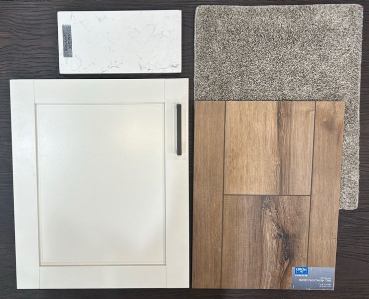 Sample of building materials used in homes in Reidville Town Center, Reidville (Image 20).