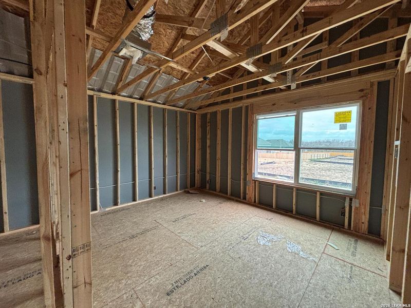 In-progress construction of a new home in , Schertz, TX (Image 30).