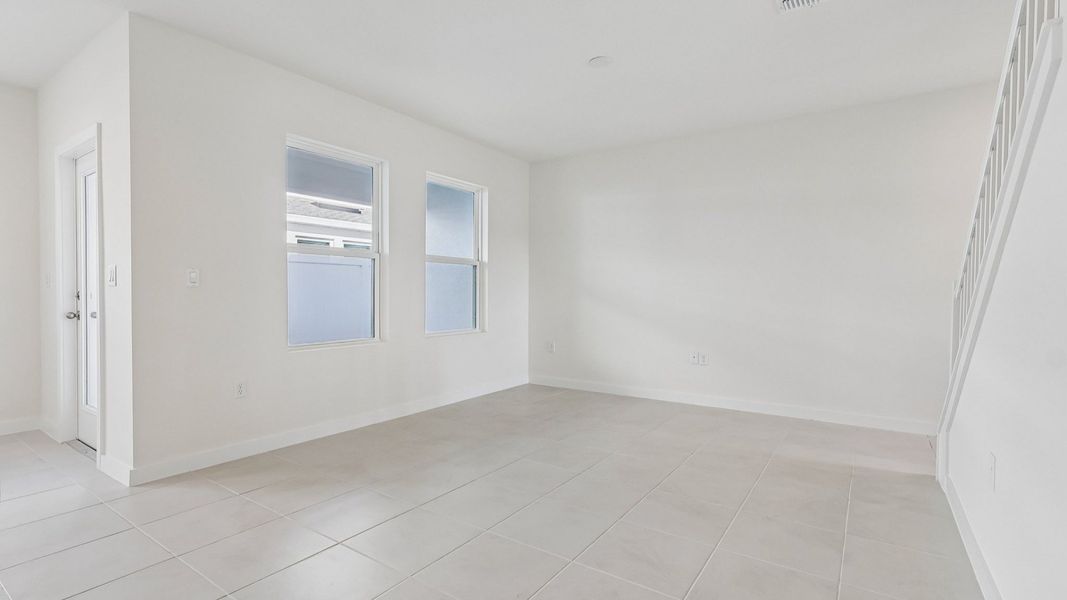 Furnished interior view inside a new home in Cyrene at Harmony, St. Cloud (Image 9).