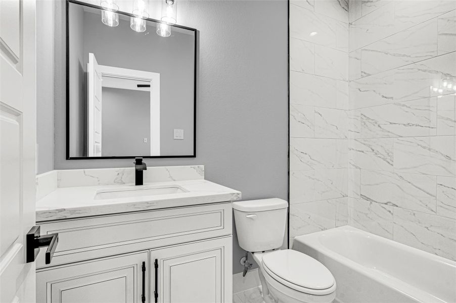 Furnished interior view inside a new home in , Montgomery (Image 12).