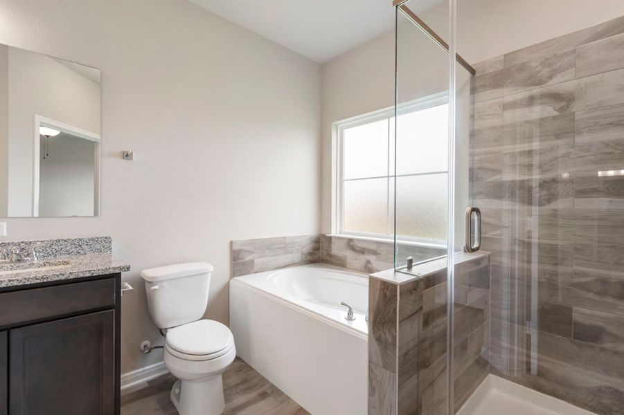 Furnished interior view inside a new home in Eastern Wells, Jarrell (Image 30).