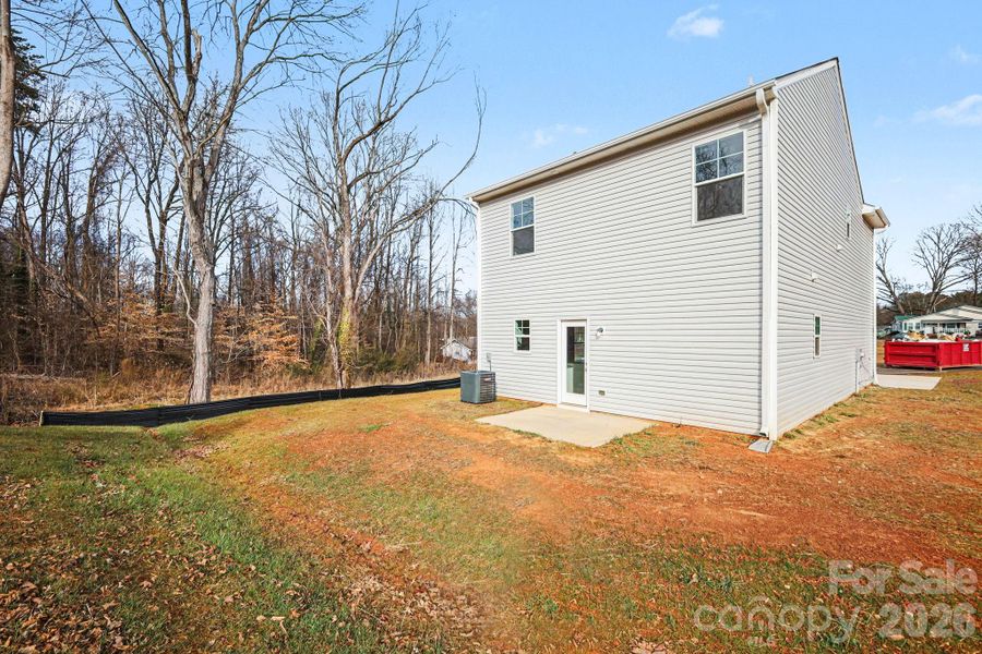 Exterior details and patio area of a home in , Statesville (Image 19). Exterior details and patio area of a home in , Statesville (Image 19).