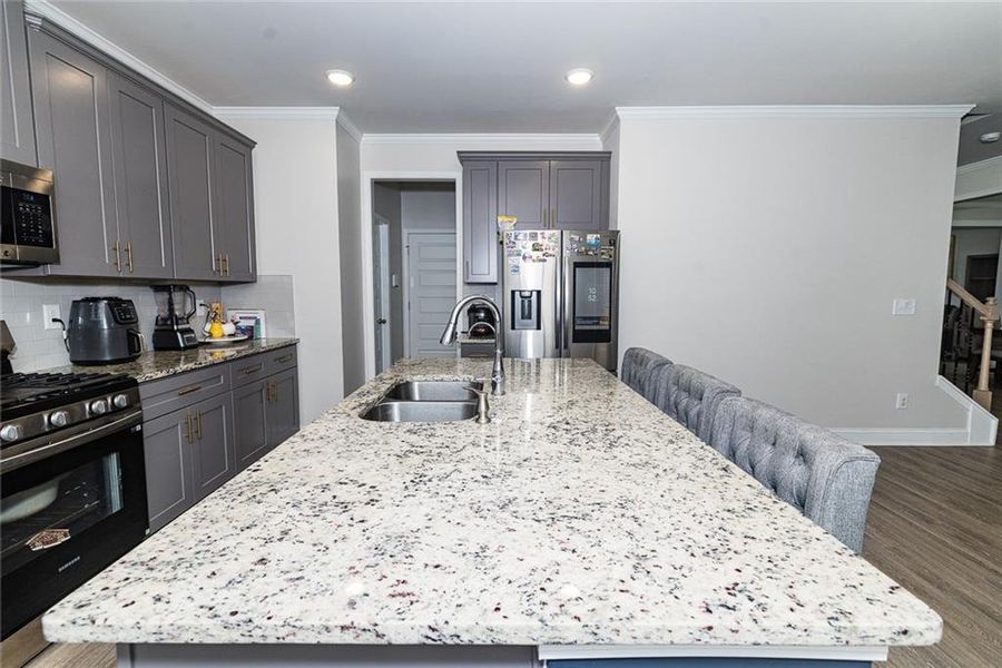Furnished interior view inside a new home in , Lawrenceville (Image 9).
