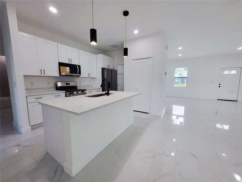 Furnished interior view inside a new home in , Palm Bay (Image 10). Furnished interior view inside a new home in , Palm Bay (Image 10).