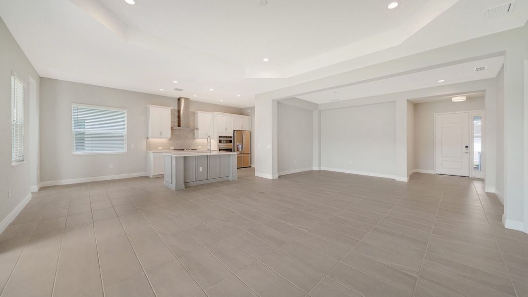 Spacious, unfurnished interior of a new home in Wildleaf at North River Ranch, Parrish (Image 17).