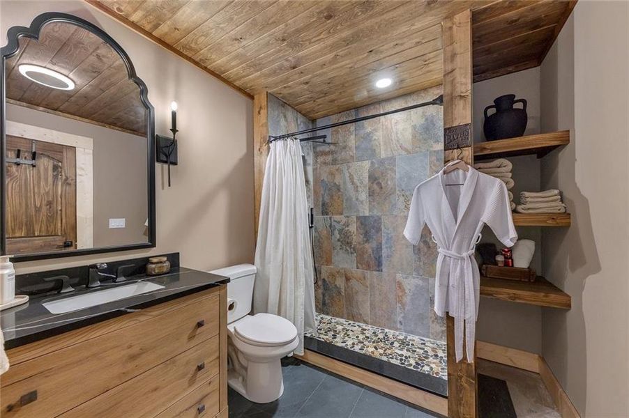 Furnished interior view inside a new home in , Talking Rock (Image 37).