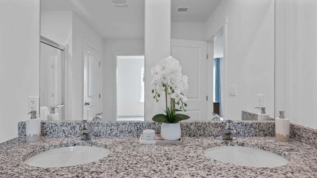 Close-up of interior finishes inside a home in Hawks Landing, Apison (Image 18).