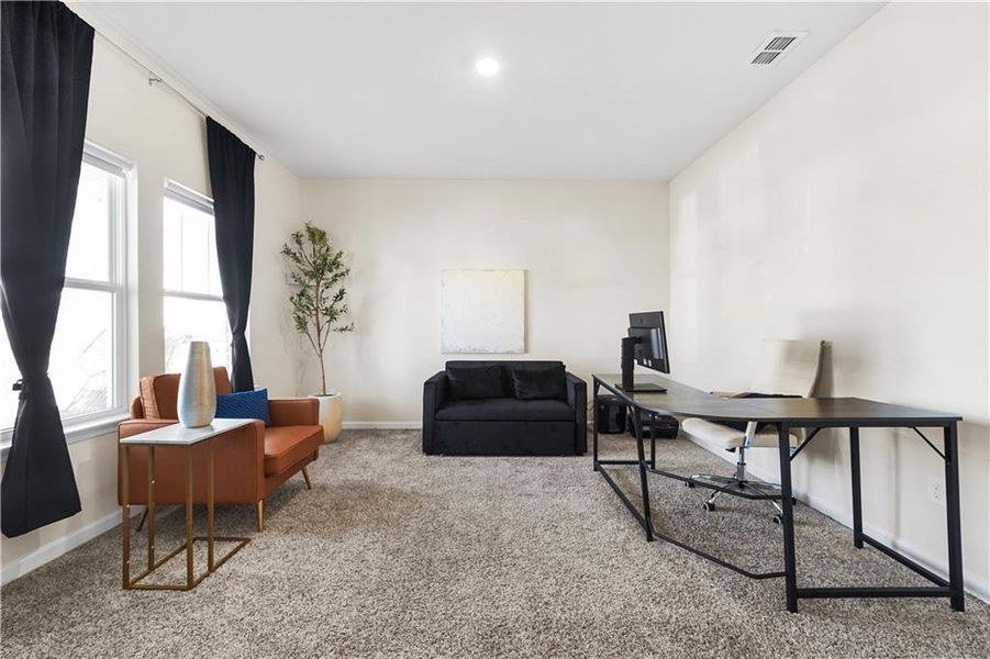 Furnished interior view inside a new home in , Loganville (Image 38).